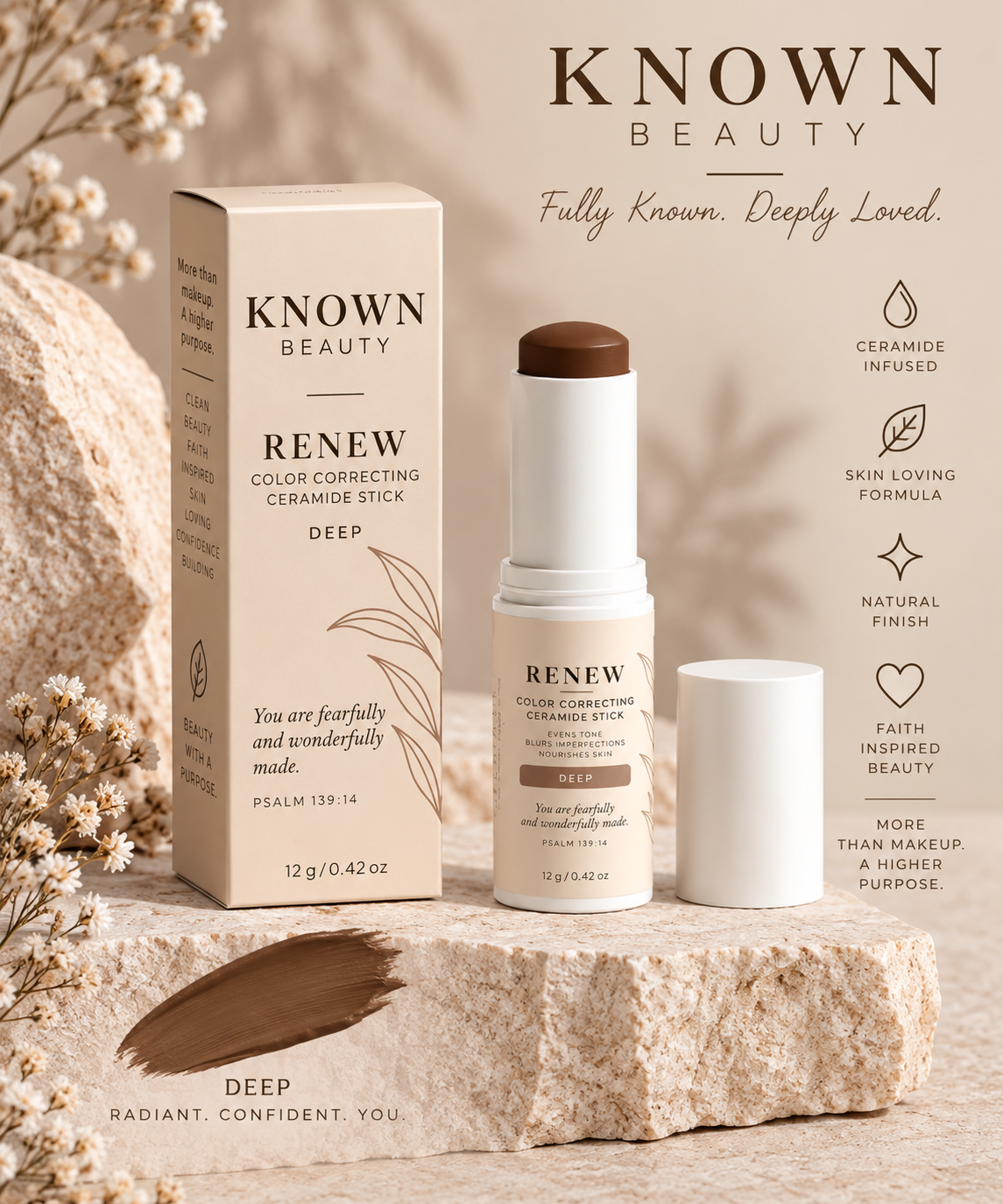 Renew: Color Correcting Ceramide Stick in Deep