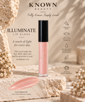 Illuminate Lip Gloss: A touch of light. A reminder to shine.