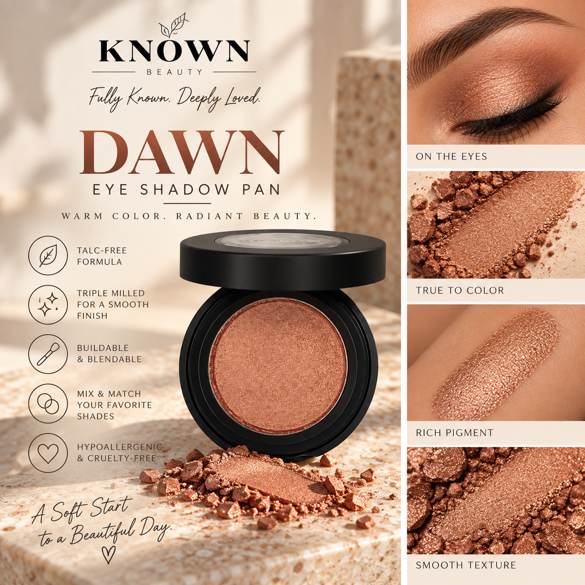 Dawn: Single Pan Eyeshadow